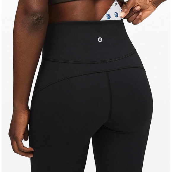 lululemon athletica Pants - Lululemon Black 25” Leggings! Size 6!